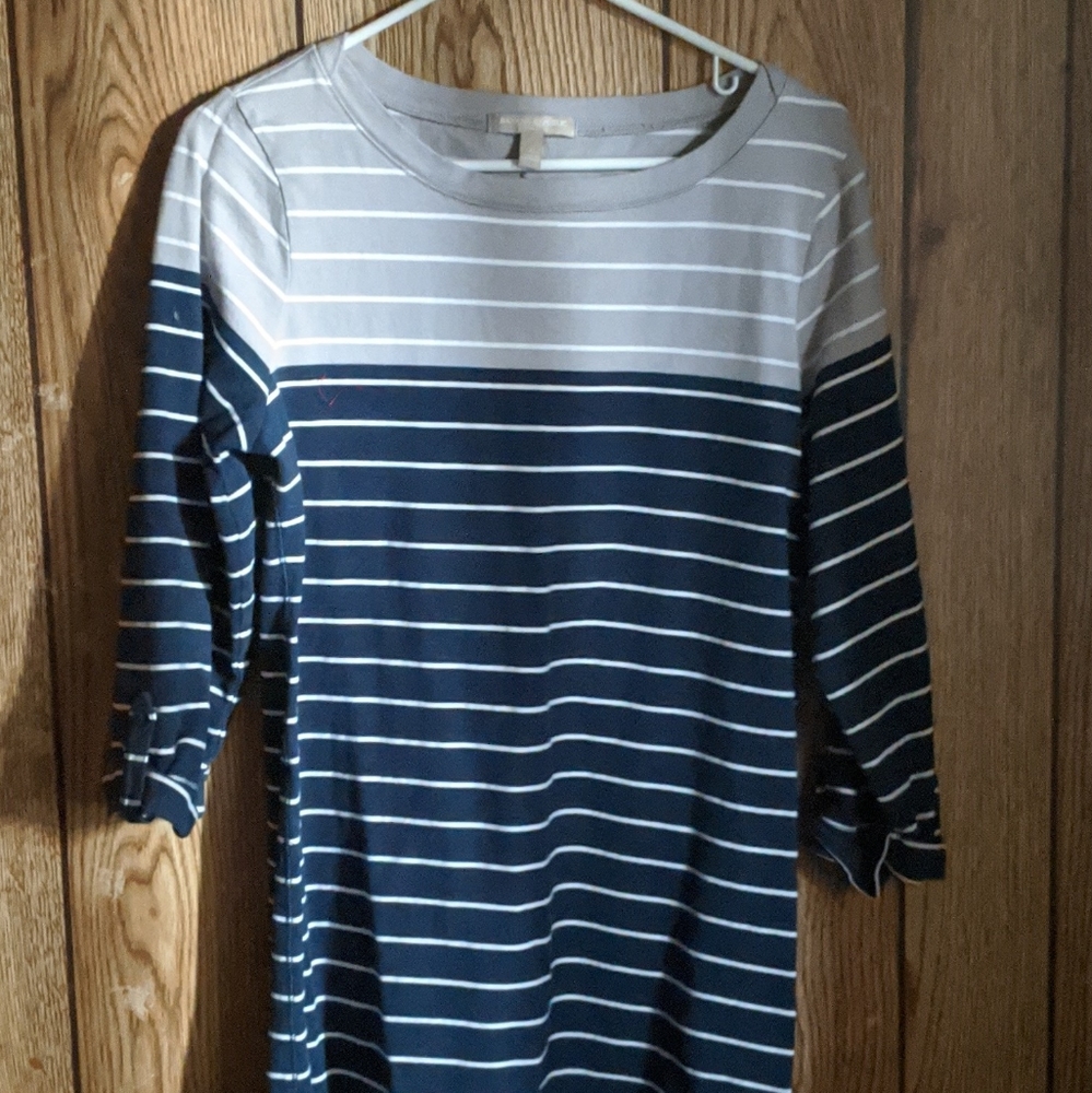 Short striped dress